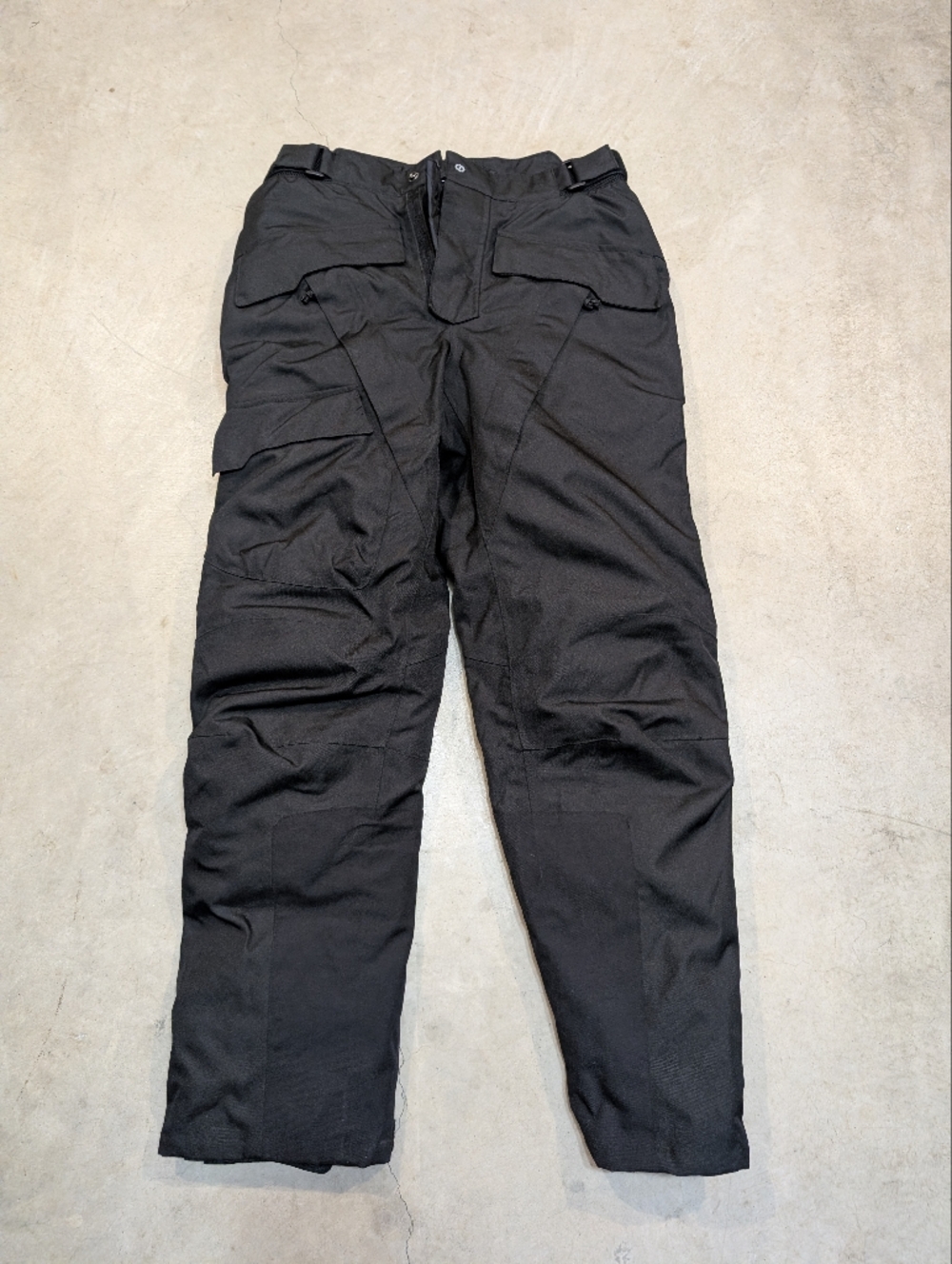 First Gear Riding Equipment Hypertex Motorcycle Mens 30 Black Lined Armored